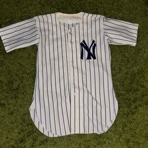 Kids Striped Baseball Jersey Shirt